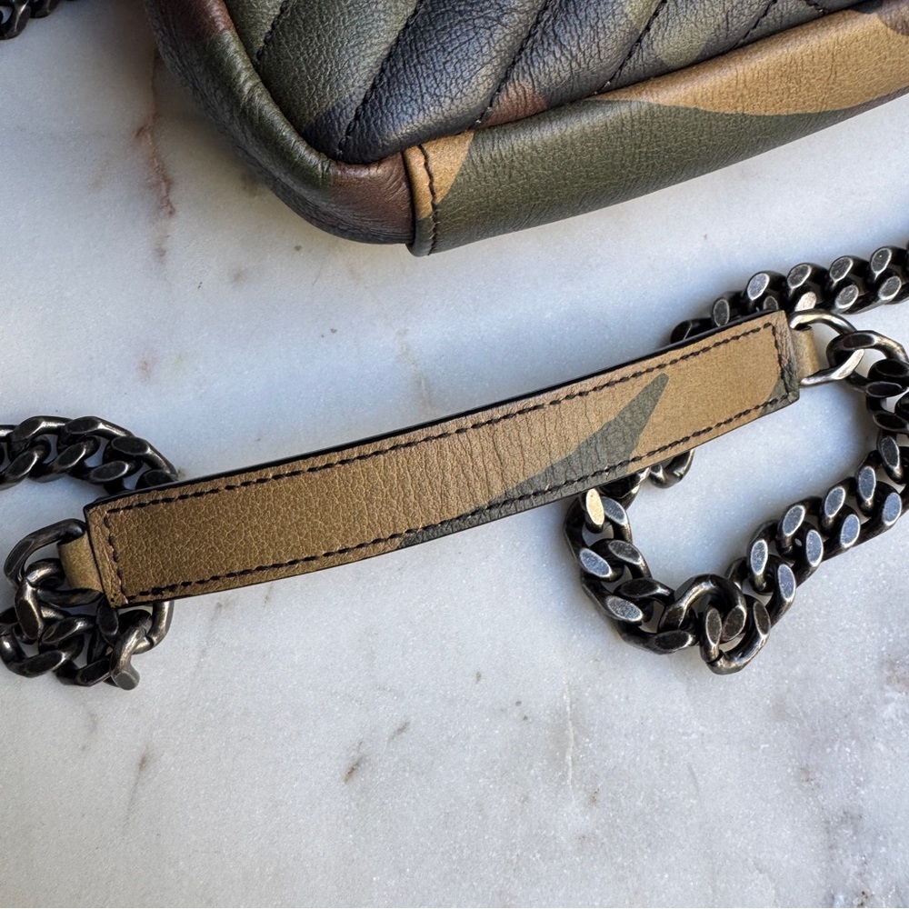 Saint Laurent Camo Mini College Crossbody - Picture 9 of 15